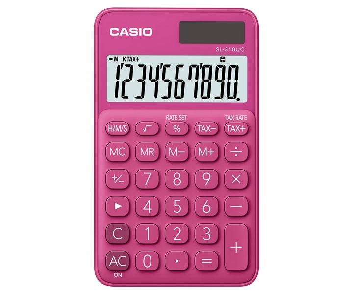 Calculadora discount casio fucsia