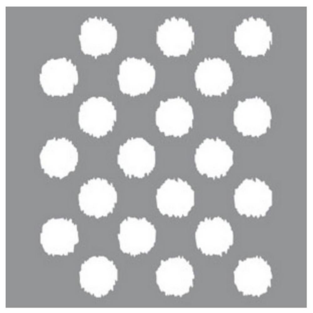 PLANTILLA LUNARES BORROS 30X30 AMERICANA