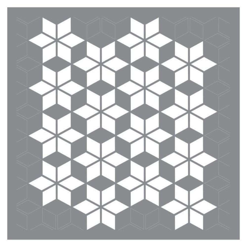 PLANTILLA ESTRELLA 20X20 AMERICANA