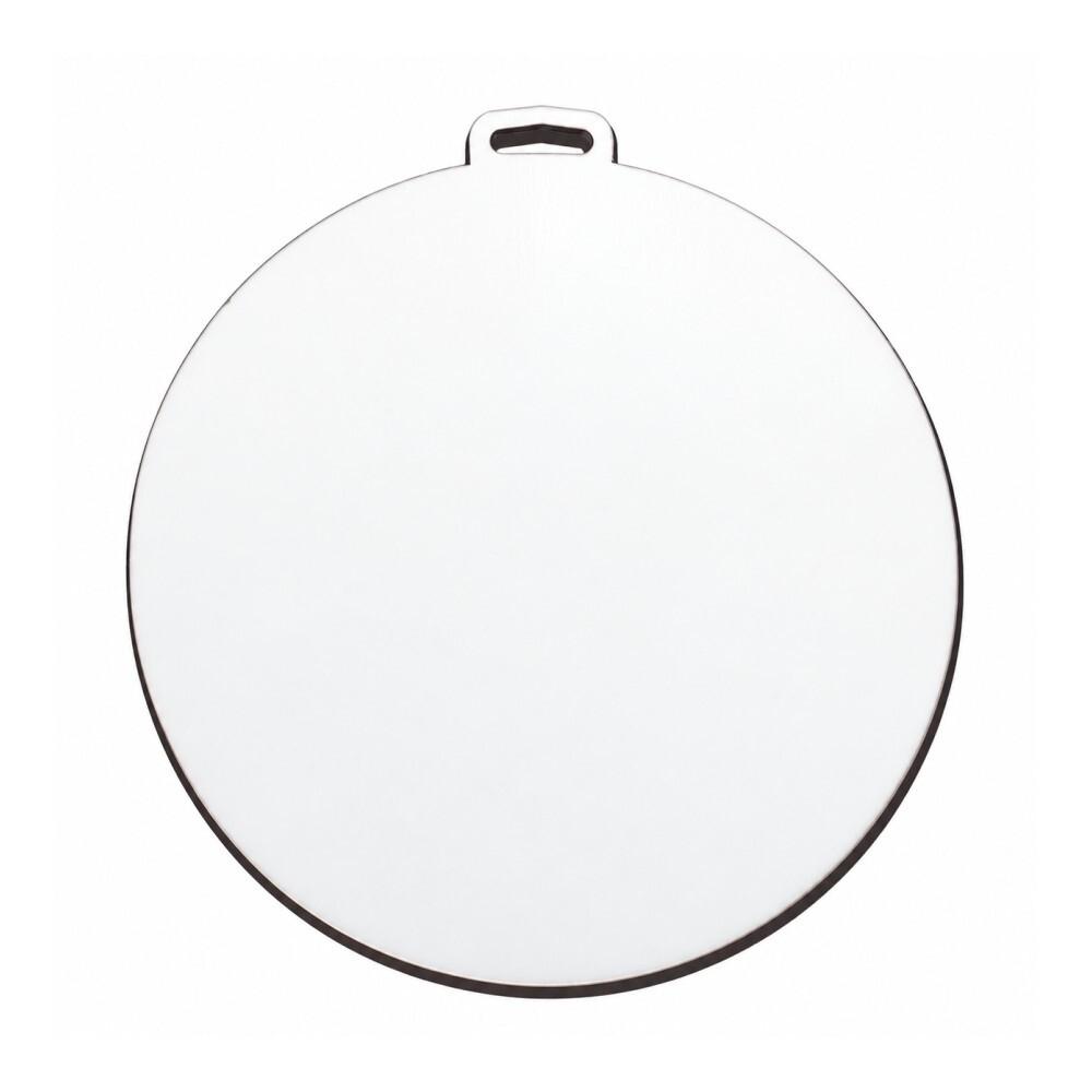 ADORNO COLGANTE SUBLIMABLE BOLA NAVIDAD DM 8 CMS