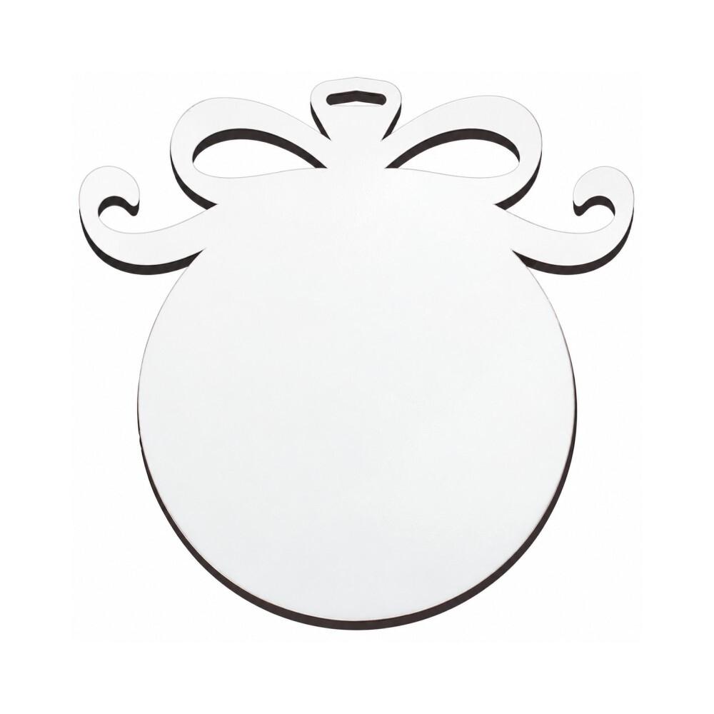 ADORNO COLGANTE SUBLIMABLE BOLA & LAZO DM