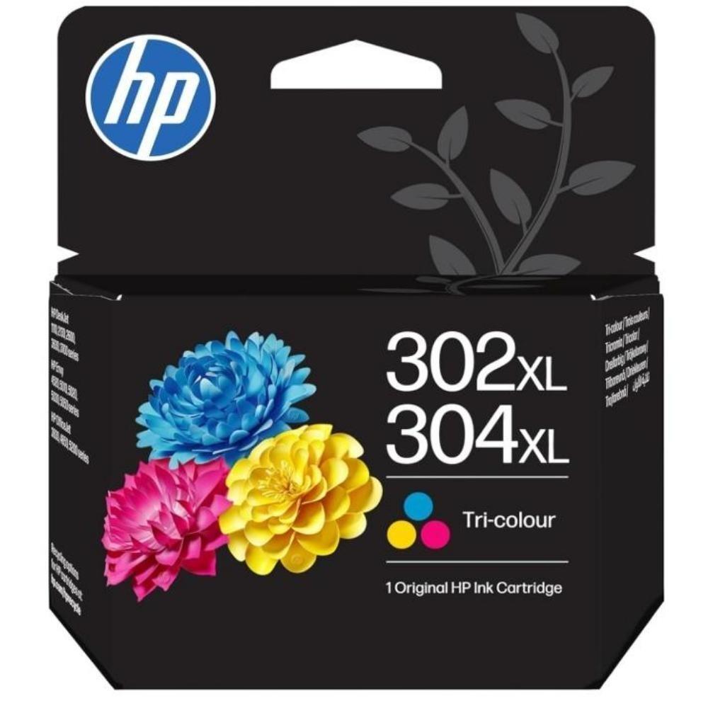 CARTUCHO HP 302XL/304XL TRICOLOR 100PAG