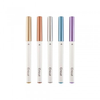 SET BOLIGRAFOS METALICOS CRICUT 1 MM 5 UDS