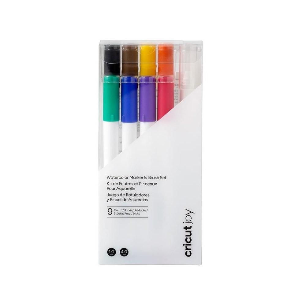 SET MARCADORES WATERCOLOR CRICUT JOY 1 MM 9 UDS
