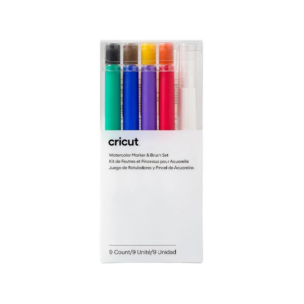 SET MARCADORES WATERCOLOR CRICUT MAKER 1 MM 9 UDS