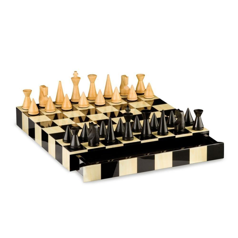 JUEGO DE AJEDREZ DE MADERA DELUXE LX DESIGN CAYRO