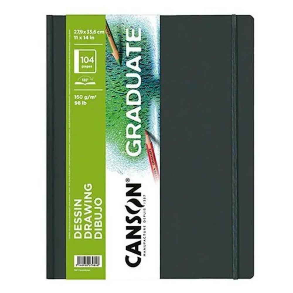 CANSON GRADUATE cuaderno 27,9x35,6cm 52H Dibujo Fino 160g