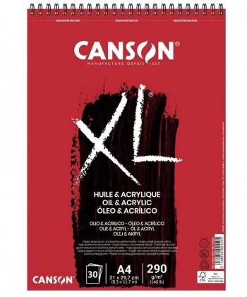 BLOCK OLEO Y ACRILICO XL CANSON 290gr