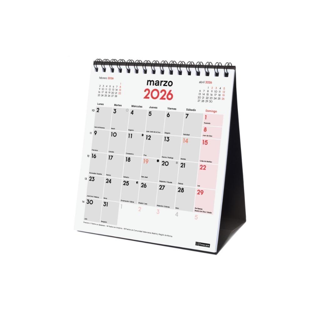 CALENDARIO FINOCAM SOBREMESA XS