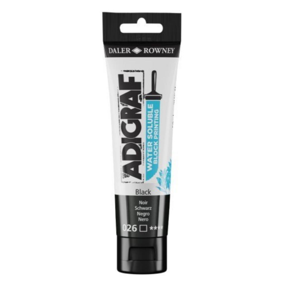 PINTURA NEGRO LINOGRABADO SOLUBLE AL AGUA ADIGRAF 59ml