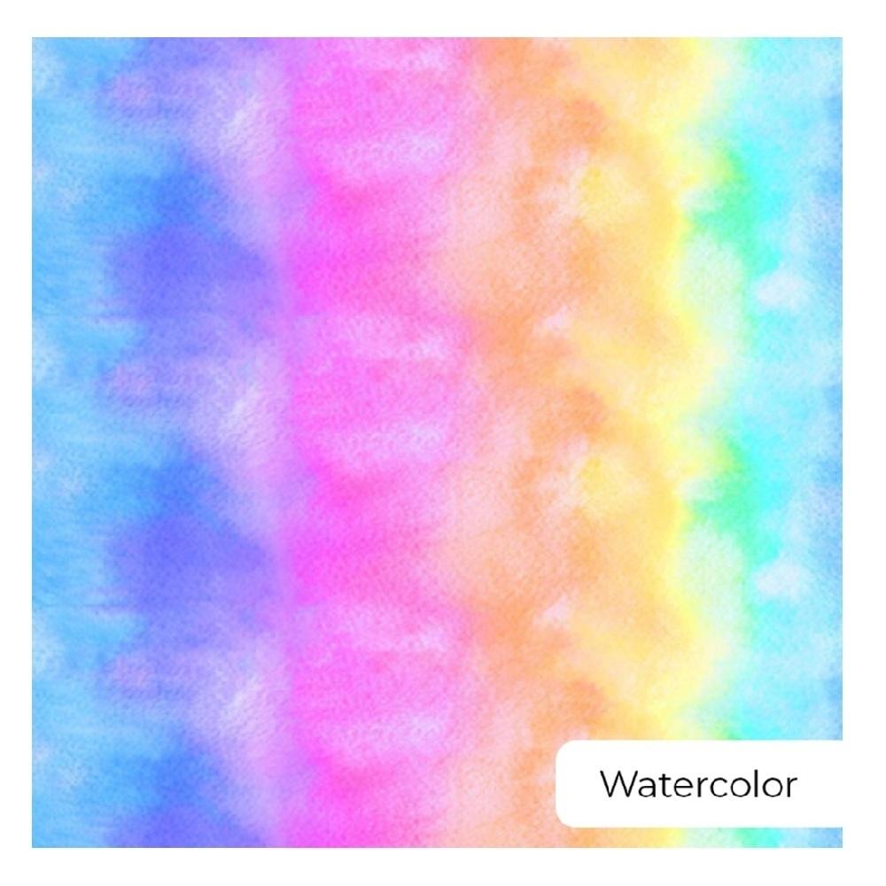 VINILO TEXTIL SISER EASYPATTERN PLUS 0,30X1 MTS WATERCOLOR RAINBOW