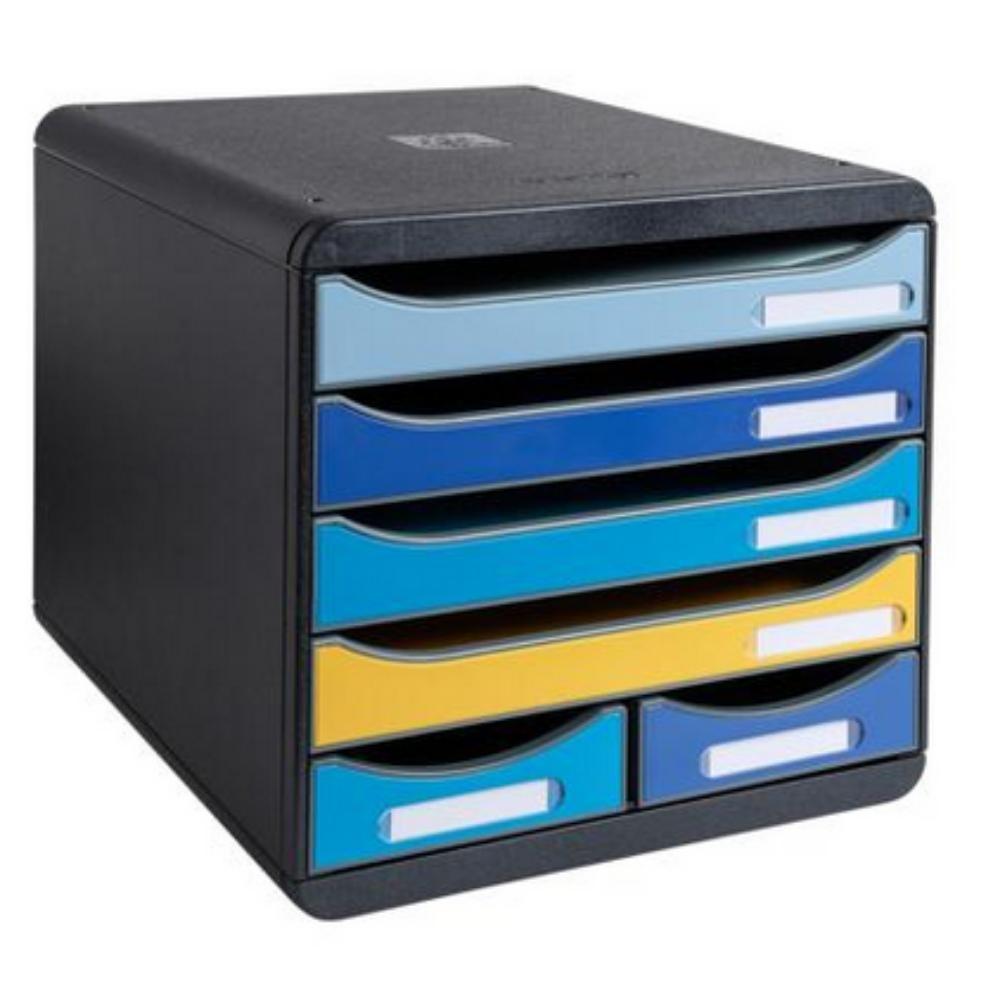 MODULO 6 CAJONES 4+2 EXACOMPTA Bee Blue