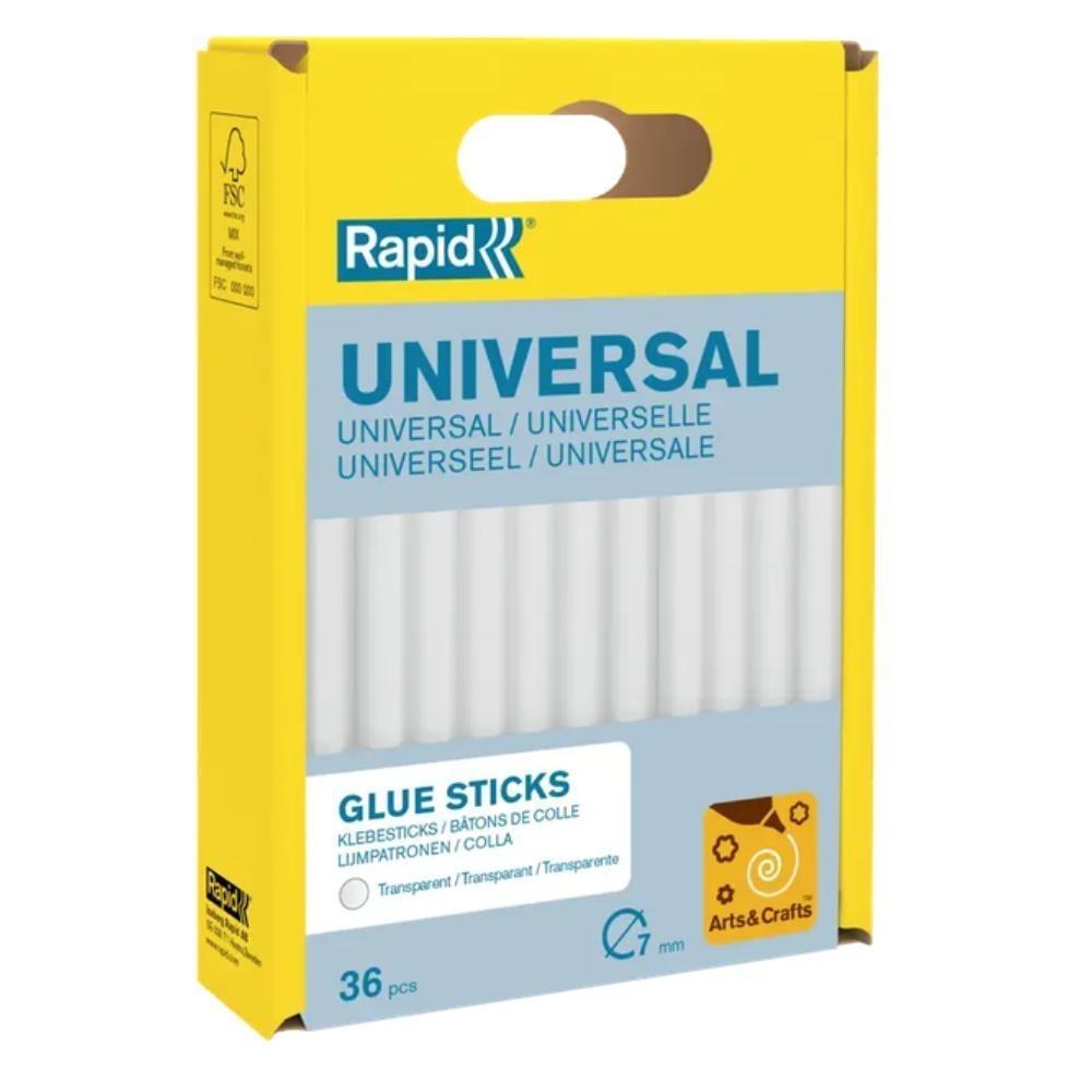 COLA TRANSPARENTE UNIVERSAL 125G 7mm RAPID 36ud