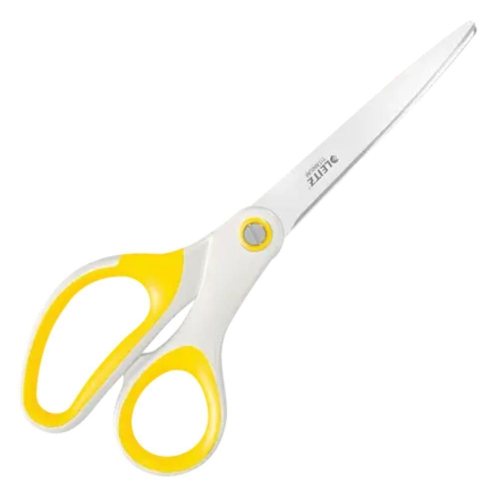 TIJERA 20,5 CM WOW AMARILLO BLISTER