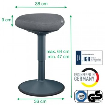 TABURETE ACTIVE SITTING ERGONOMICO LEITZ