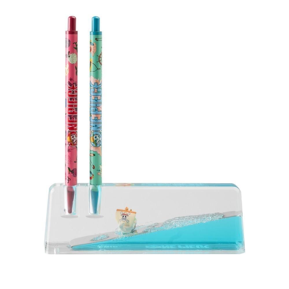 LAPICERO ACRILICO ONE PIECE NETFLIX GOING MERRY CONJUNTO ESCRITORIO