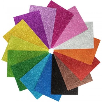 LAMINAS GOMA EVA 40X60CM PURPURINA