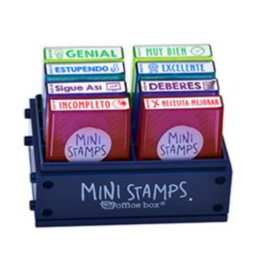 SET 8 SELLOS MOTIVACIONALES PROFESORES OFFICE BOX