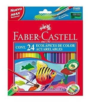 LAPICES FABER-CASTELL ACUARELABLES ECOLAPICES.