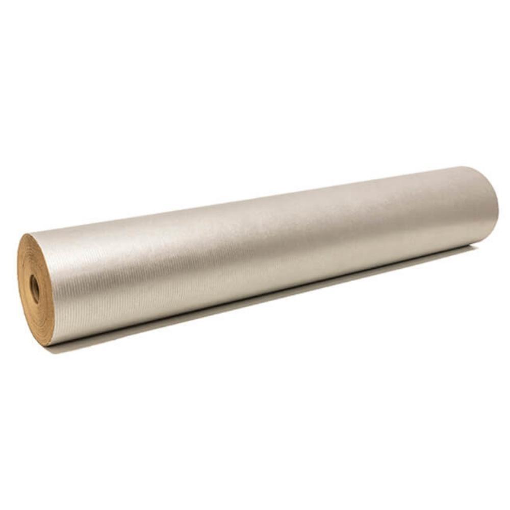 BOBINA KRAFT 62CM 150M PLATA FABRISA