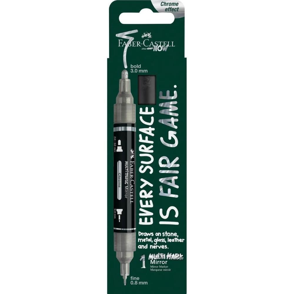 ROTULADOR BASE ALCOHOL MIRROR MULTIMARK CHROME 551 FABER CASTELL