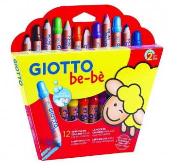 LAPICES GIOTTO BEBE SUPER 12UD