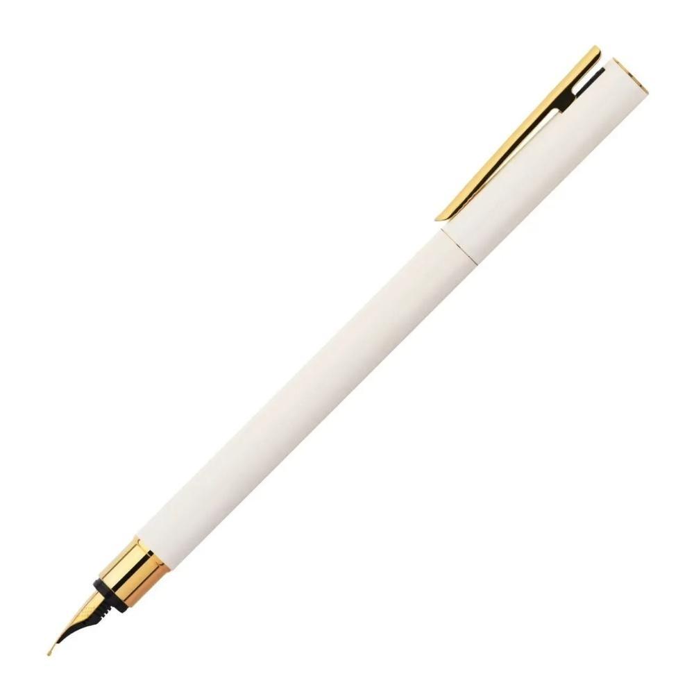 PLUMA ESTILOGRAFICA FABER CASTELL NEO SLIM ED. LIMITADA BLANCO / ORO