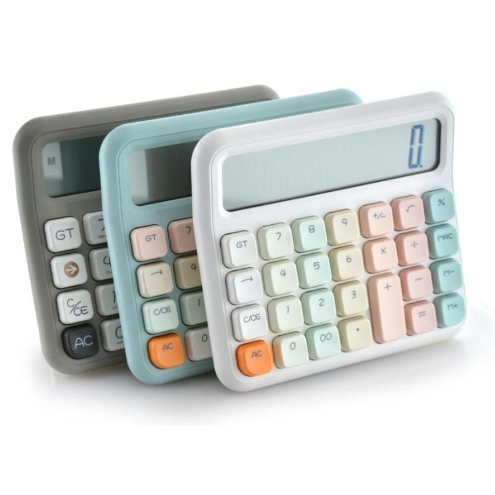 CALCULADORAS SOBREMESA SOFT COLORES SURTIDOS