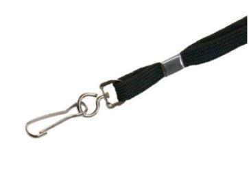 PACK 50 CORDONES CON MOSQUETÓN PARA TARJETAS DE IDENTIFICACIÓN