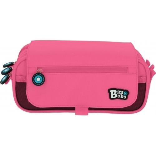 ESTUCHE PORTATODO TRIPLE BITS&BOBS ROSA