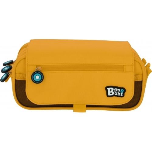 ESTUCHE PORTATODO TRIPLE BITS&BOBS AMARILLO