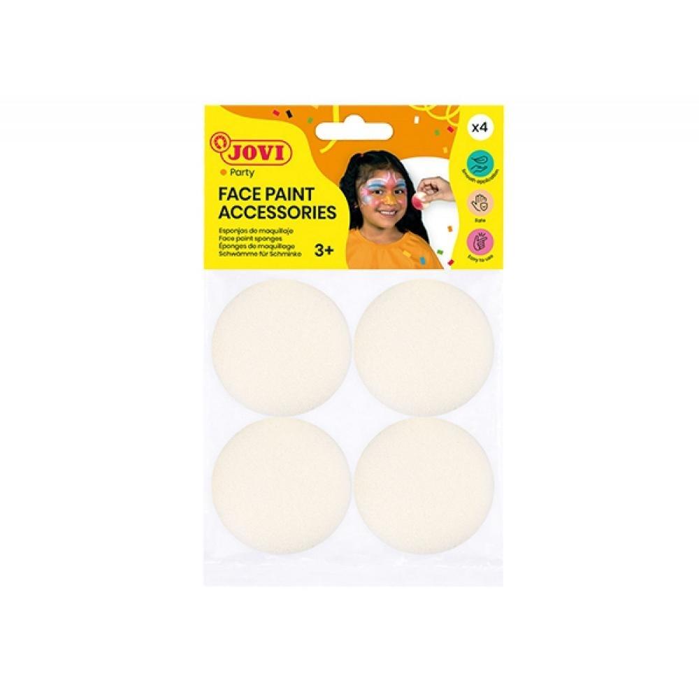 BOLSA 4 ESPONJAS DE MAQUILLAJE JOVI