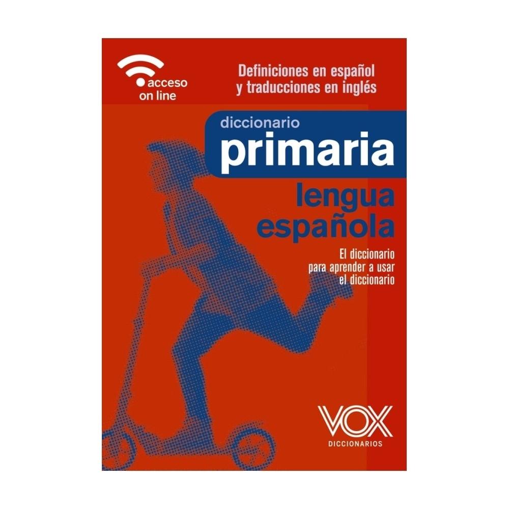 Original Discrepancia Querer DICCIONARIO ESPAÑOL EDUCACION PRIMARIA VOX
