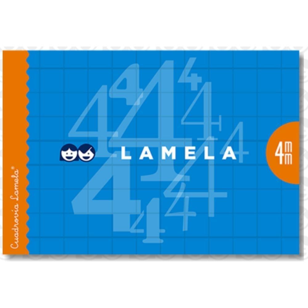 LIBRETA LAMELA CUARTO APAISADO 30H 4X4mm CUADROVIA
