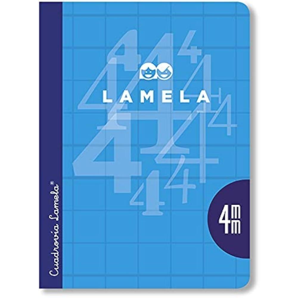 LIBRETA LAMELA CUARTO A5 50H 4X4 CUADROVIA