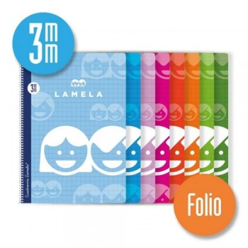 BLOCK FOLIO LAMELA CUADRO 3X3 CUADROVIA