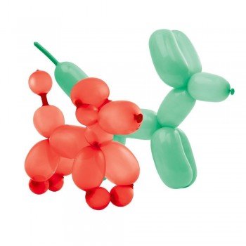 KIT GLOBOS MODELABLES 100 UNIDADES