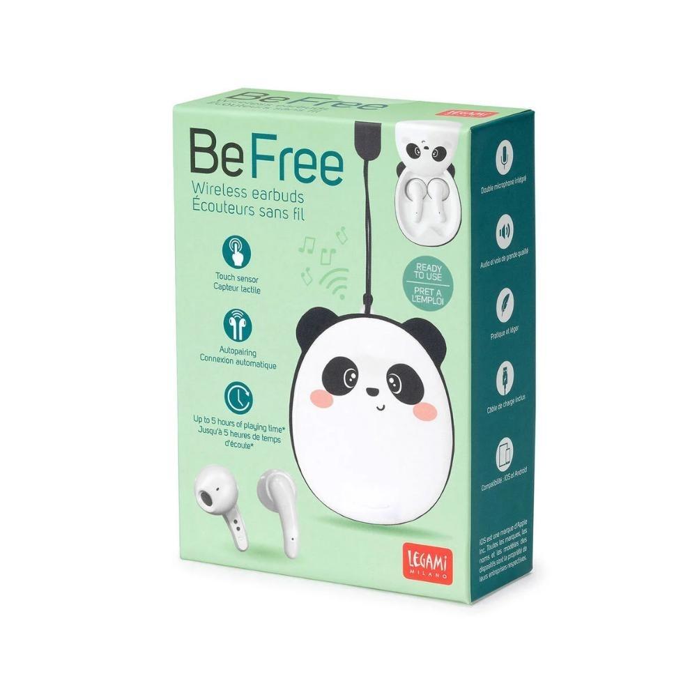 AURICULARES INALÁMBRICOS - SÉ LIBRE - PANDA LEGAMI