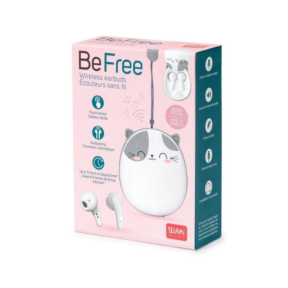 AURICULARES INALÁMBRICOS - SÉ LIBRE - KITTY LEGAMI
