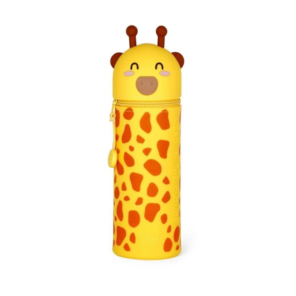 ESTUCHE DE SILICONA 2 EN 1 KAWAII - GIRAFFE LEGAMI