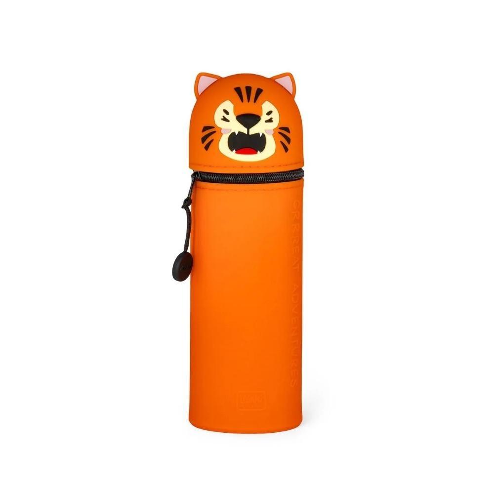 ESTUCHE DE SILICONA 2 EN 1 KAWAII - TIGER LEGAMI