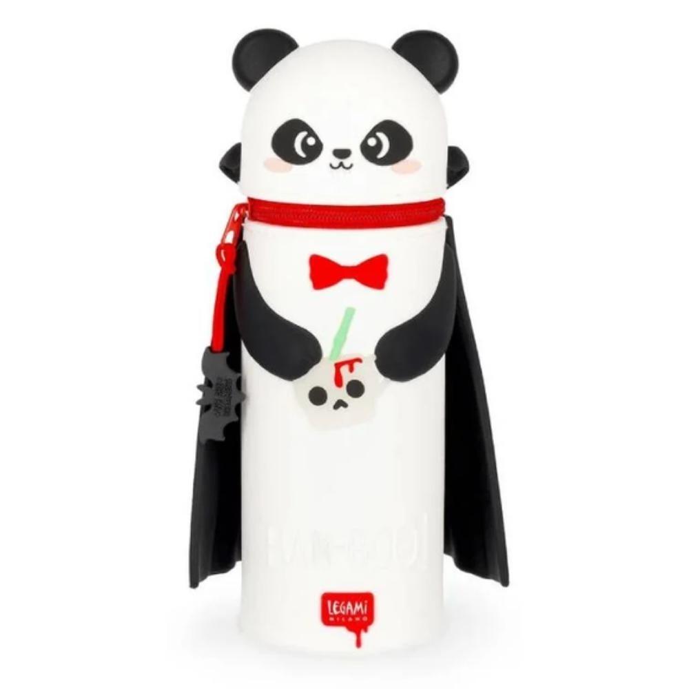 ESTUCHE DE SILICONA KAWAII PANDA HALOWEEN LEGAMI