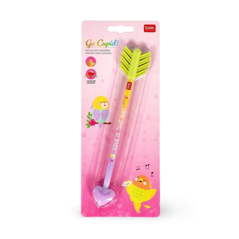 GO CUPID LAPIZ CON 2 GOMAS CON AROMA SECRET HTS LOVE LEGAMI
