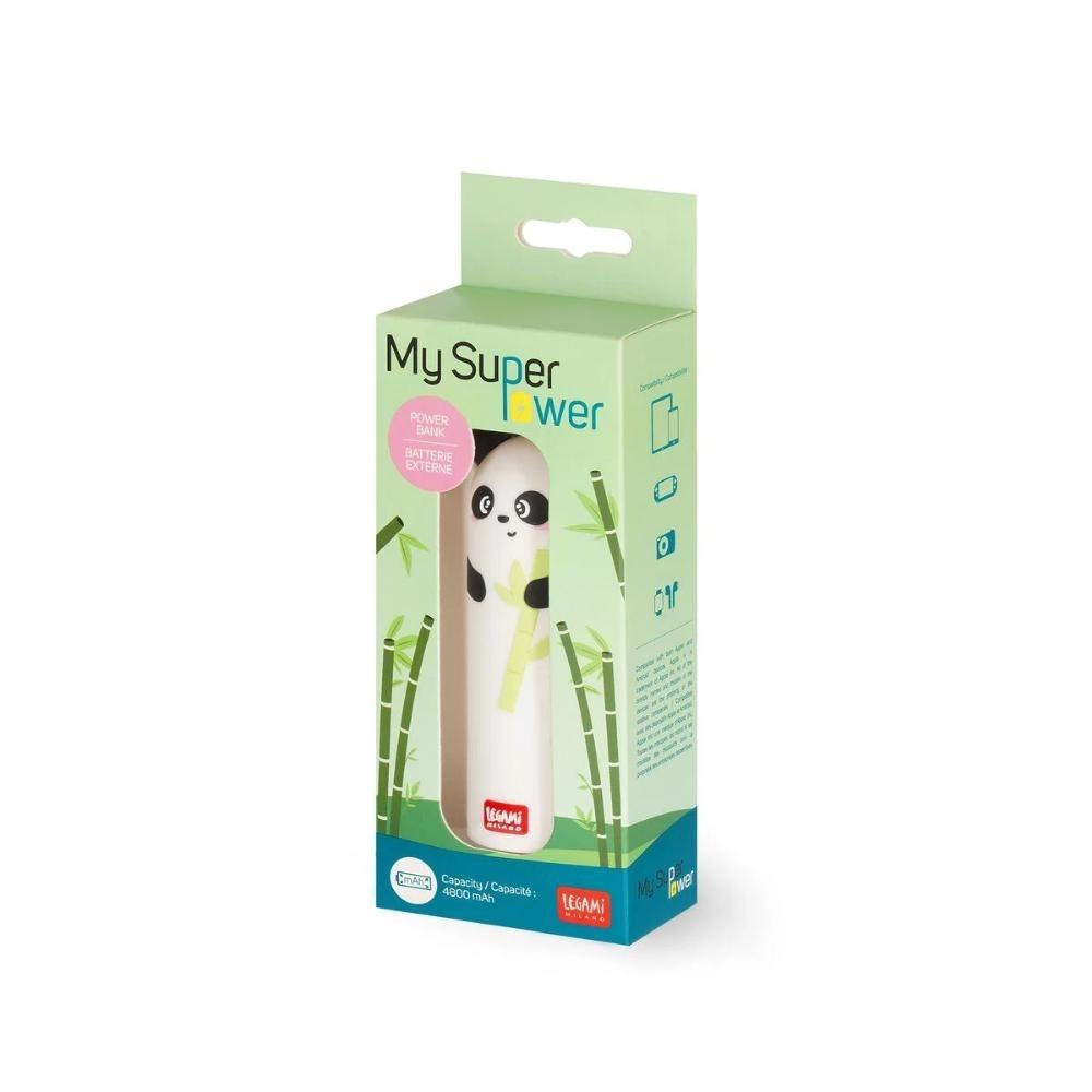 POWER BANK - MY SUPER POWER 4800 mAh - PANDA LEGAMI