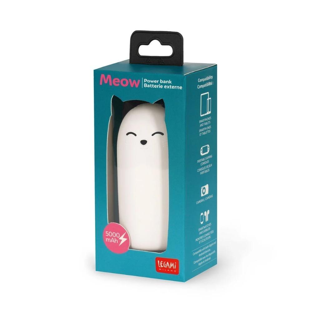 POWER BANK - MEOW POWER BANK 5000mAh - KITTY LEGAMI
