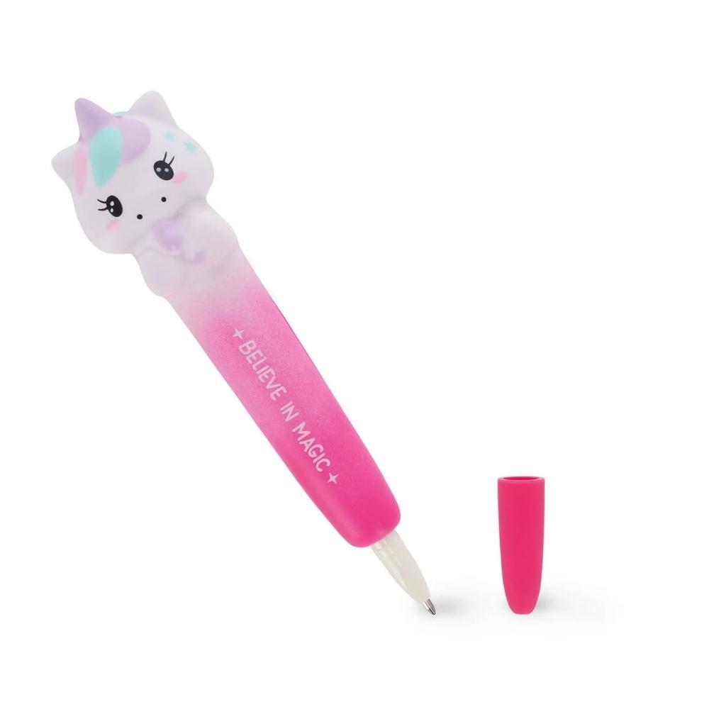 BOLIGRAFO GEL ANTIESTRESS UNICORNIO