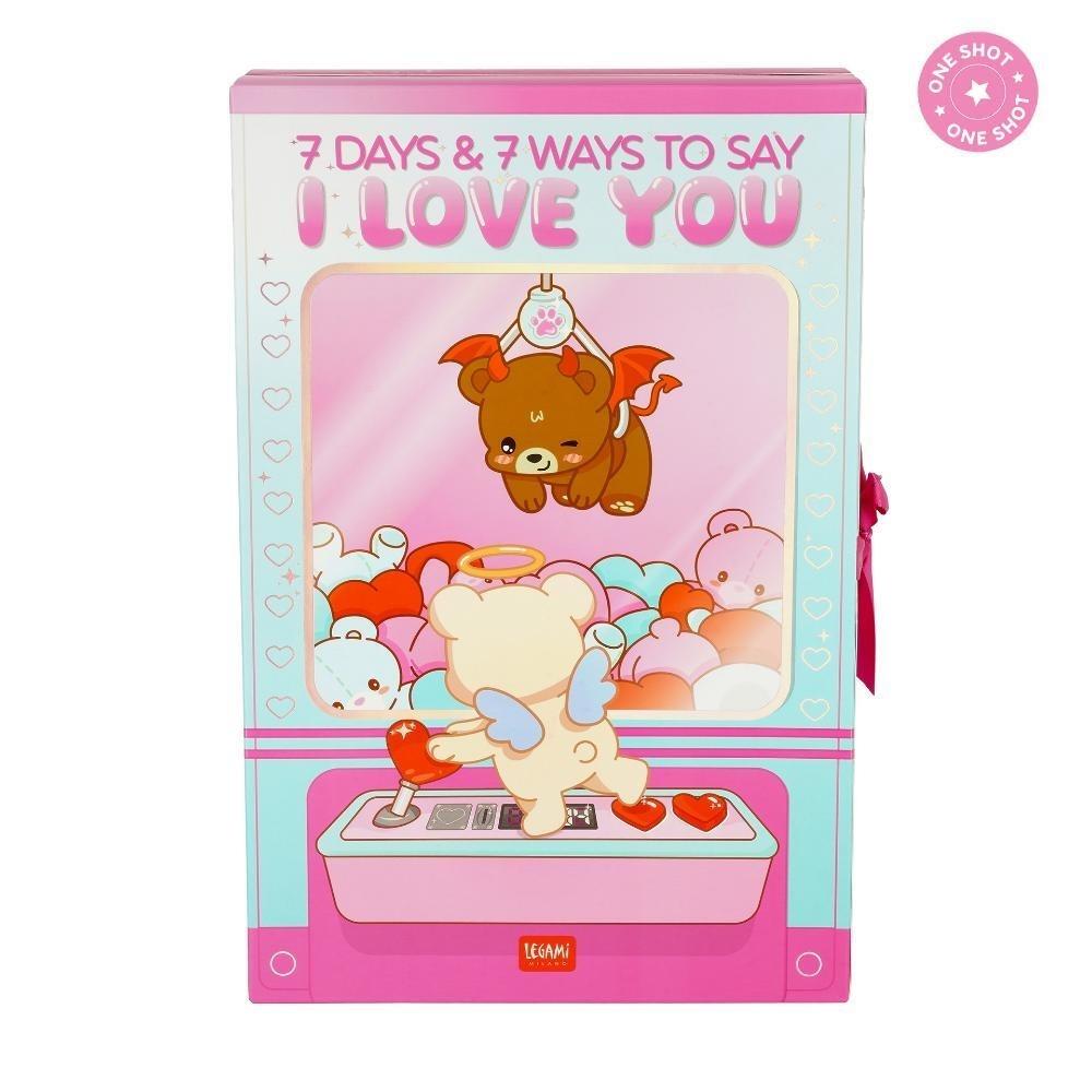CAJA 7 SORPRESAS 7 DAYS 7 WAYS TO SAID I LOVE YOU LEGAMI