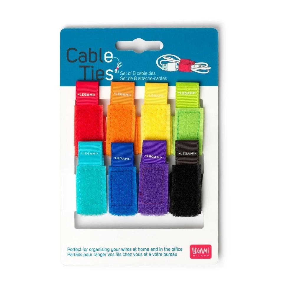 JUEGO DE 8 BRIDAS PARA CABLES - BRIDAS PARA CABLES LEGAMI