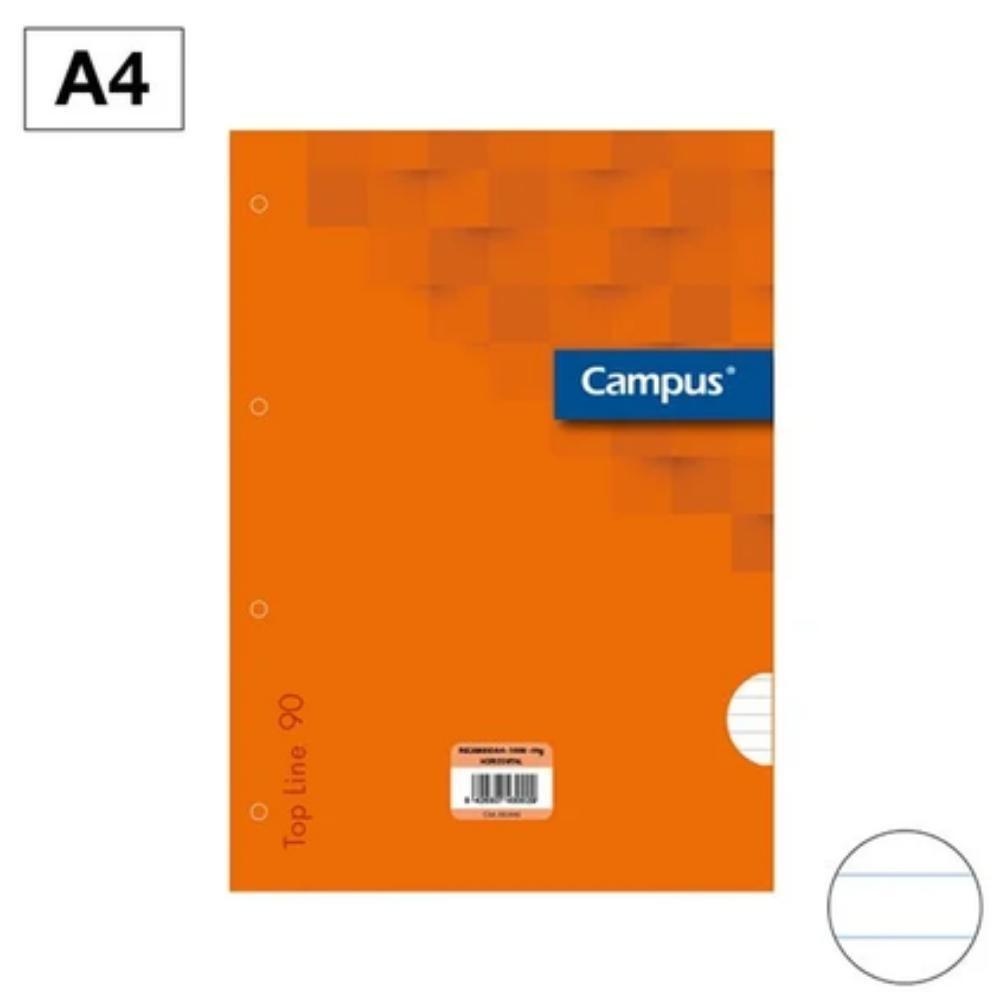 RECAMBIO CAMPUS A4 100H 80GR 4T 1 RAYA