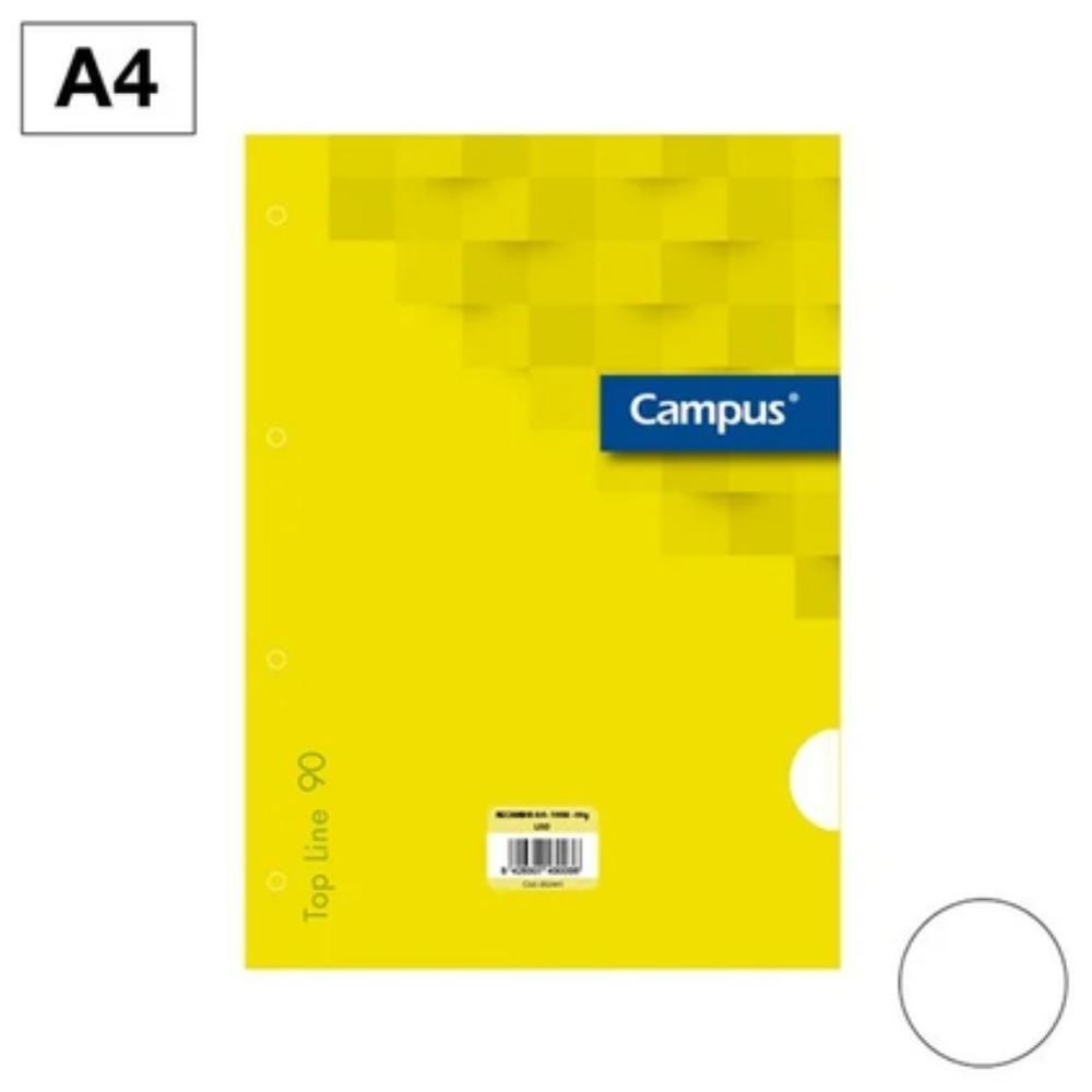 RECAMBIO CAMPUS A4 100H LISO 4T 90G